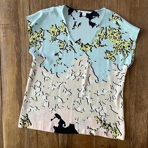 Diane Von Furstenberg silk top